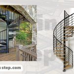 پله پیچ ارزان وبا کیفیت برای ساختمان های مسکونی